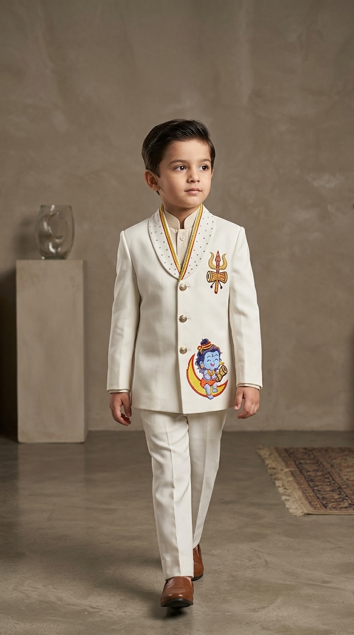Pre Order: Bal Hanuman Blazer Set