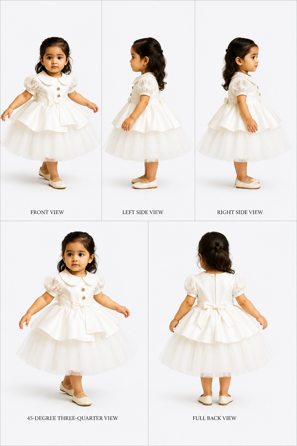 Pre Order: Jimi White Net Dress