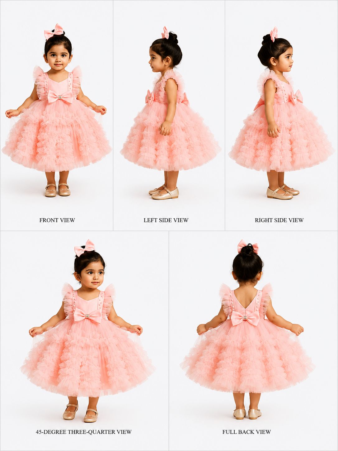 Pre Order: Niko Pink Net Dress