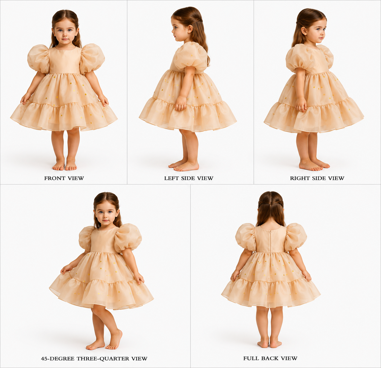 Pre Order: Charming Organza Dress.