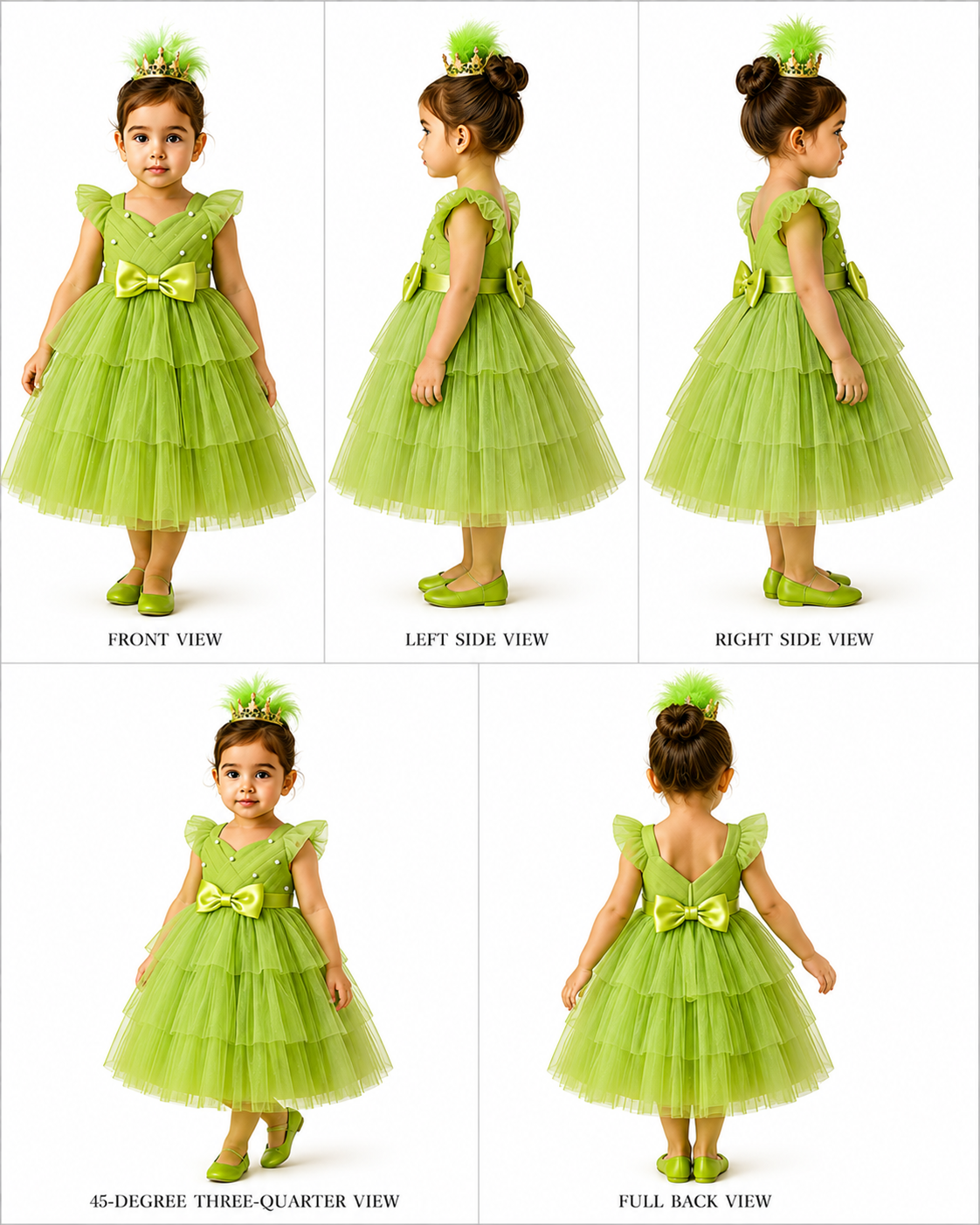 Pre Order: Beautiful Net Flared Dress