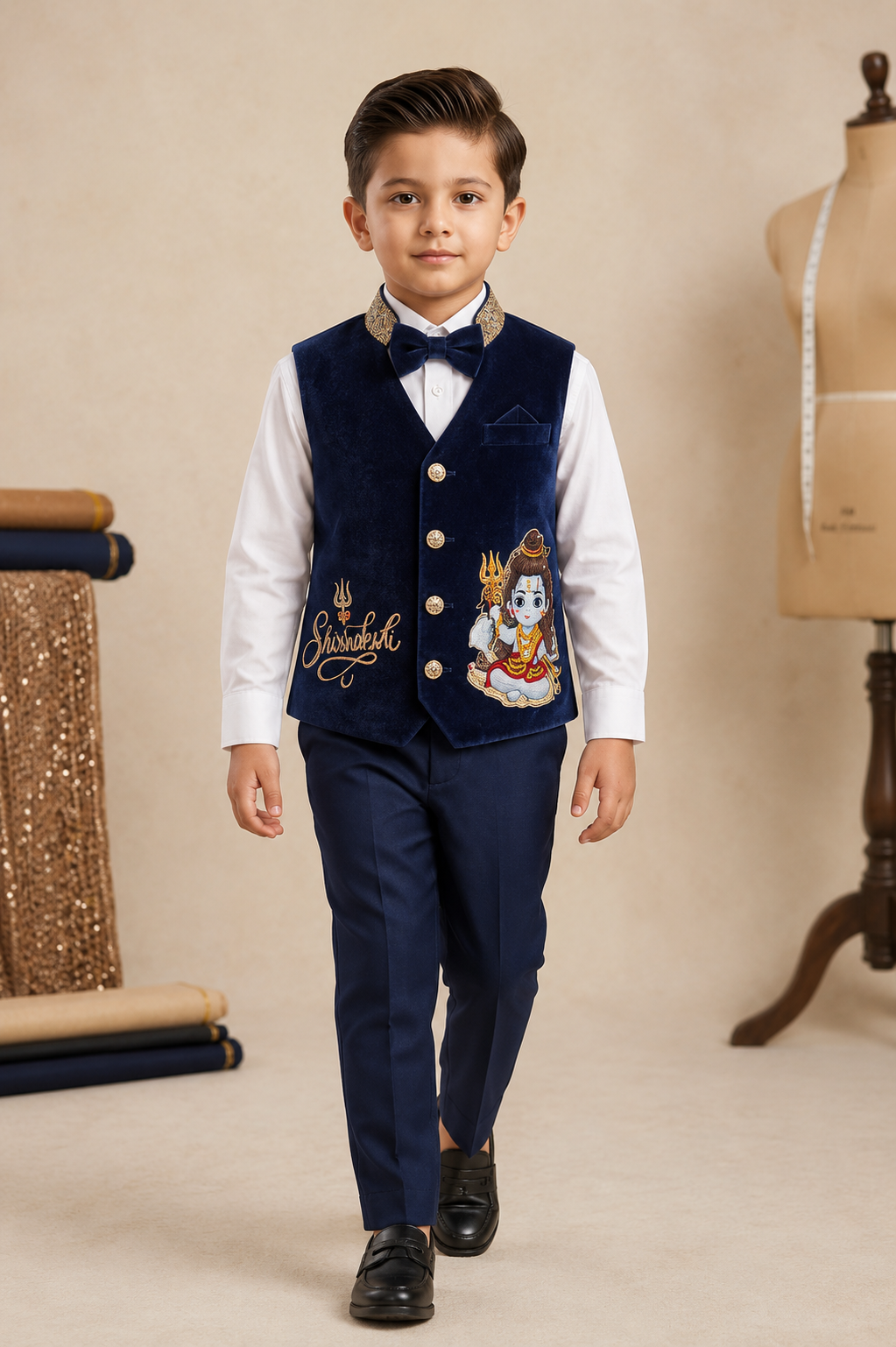 Pre Order: Shivansh Vest Set