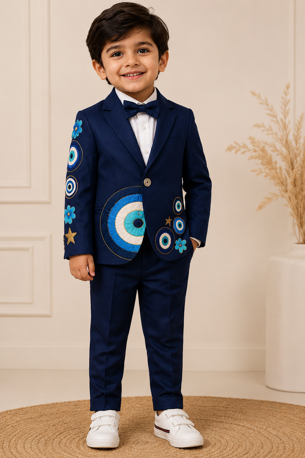 Pre Order: The Charm & Crimson Evil Eye Suit
