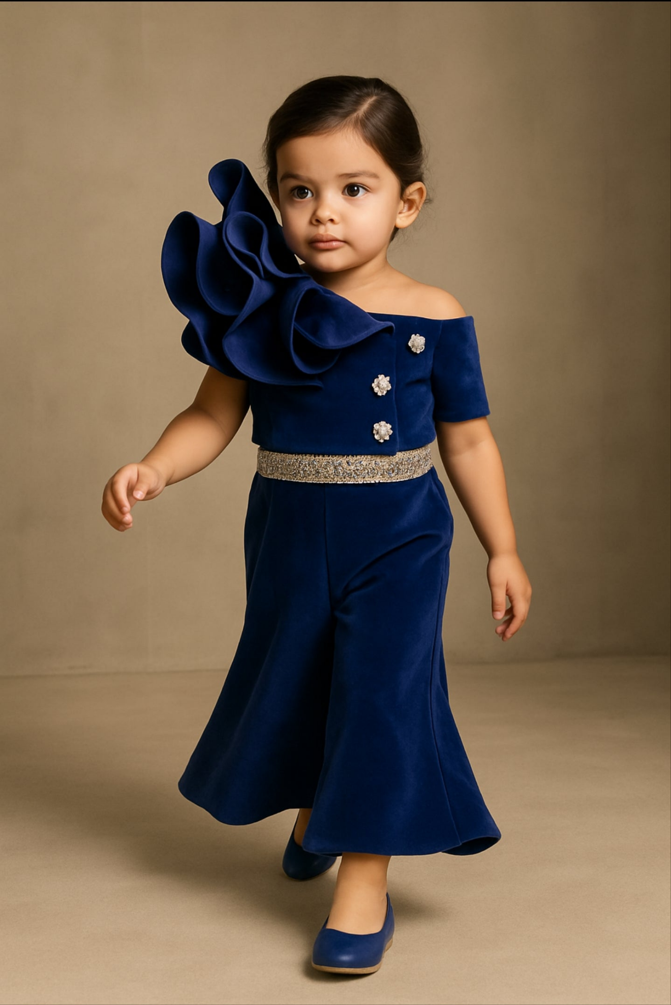 Pre Order: Exclusive Blue Embroidered Set