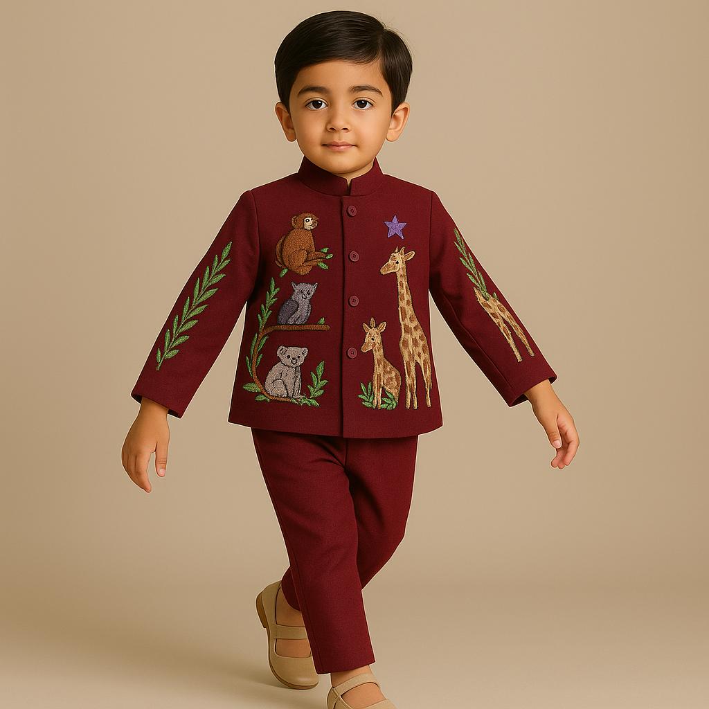 Pre Order: Jungle Embroidered Jacket