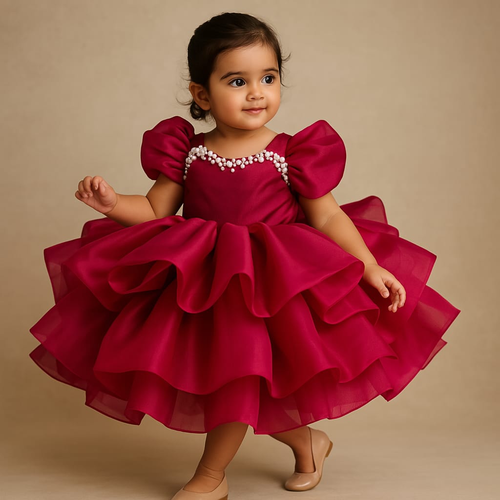 Pre Order: Anna Red Orgenza Dress