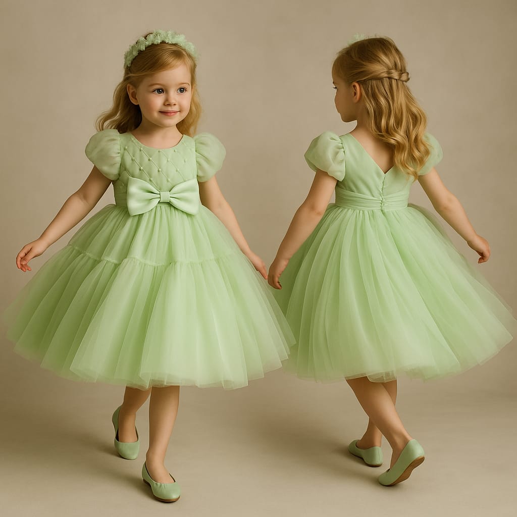 Pre Order: Pretty Green Net Dress
