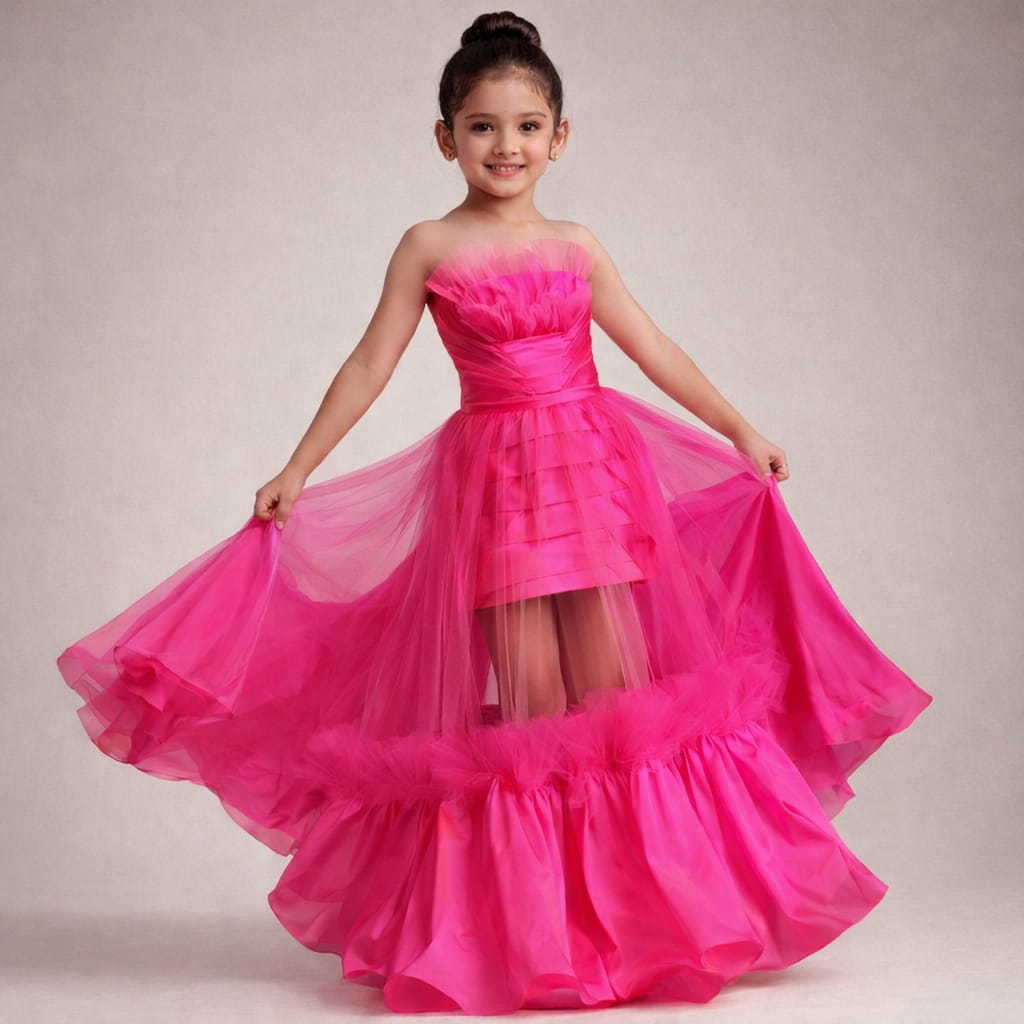 Pre Order: Pink Buttercup Gown