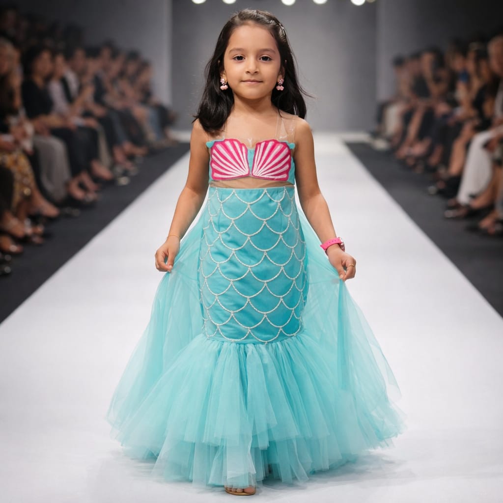 Pre Order: Sea Shell Princess Gown – Who Wore Whhat