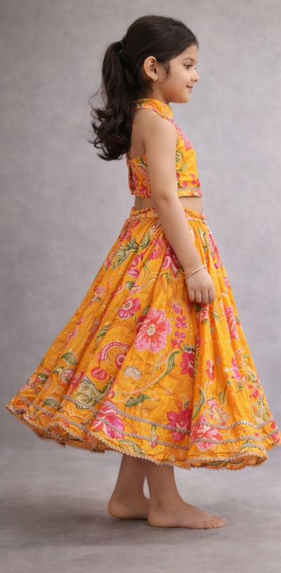 Pre Order: Surya Pushp Ensemble Lehenga Set