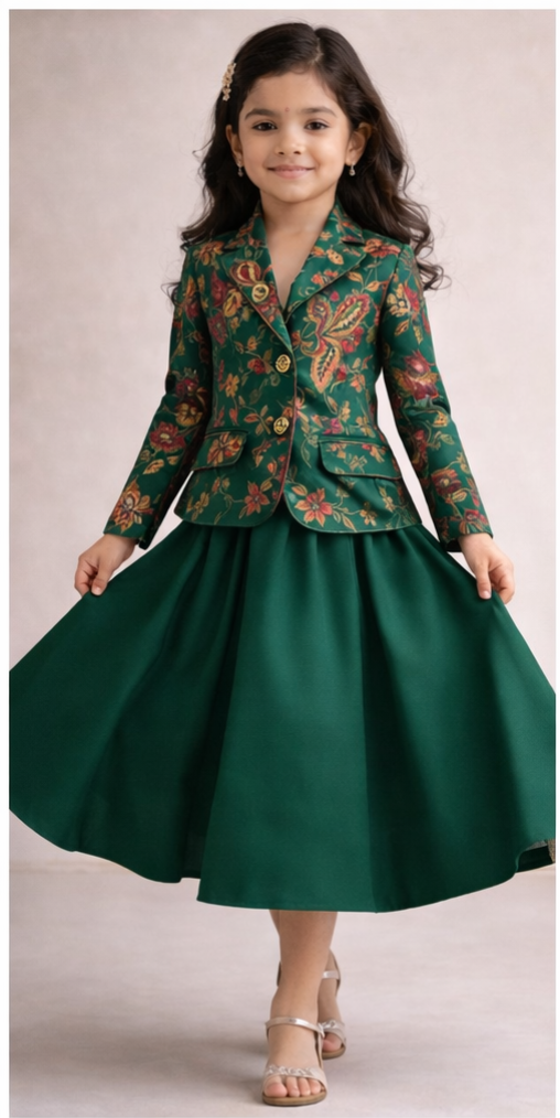 Pre Order: Emerald Rani Twirl Set