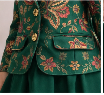 Pre Order: Emerald Rani Twirl Set