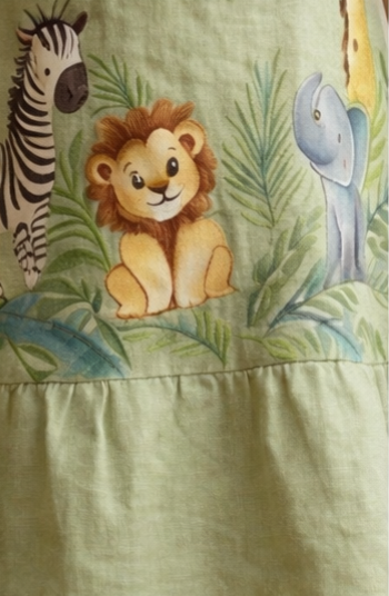 Pre Order: Little Jungle Friends Dress