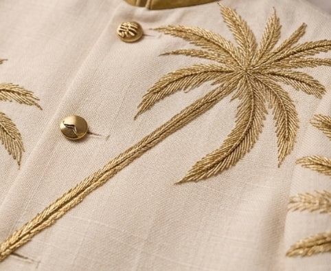 Pre Order: White Palm Royale Sherwani