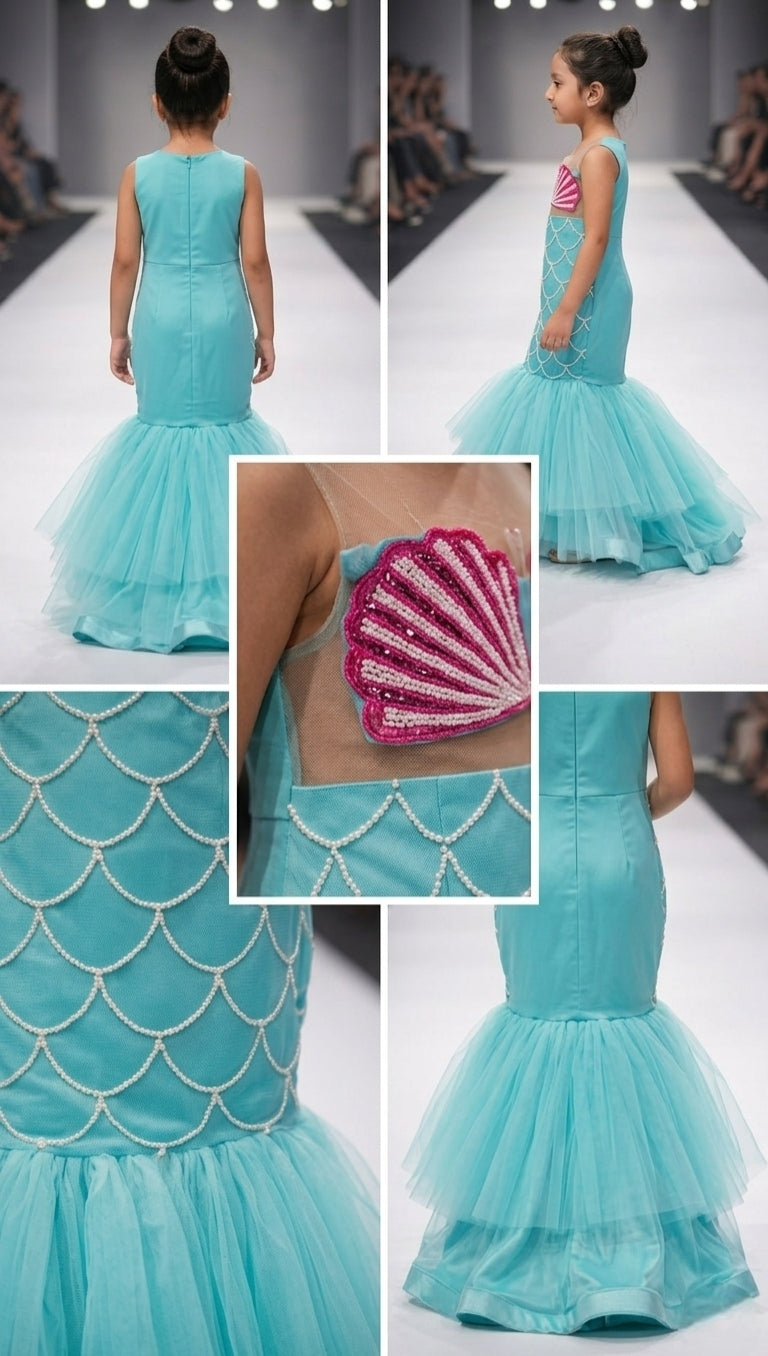 Pre Order: Sea Shell Princess Gown