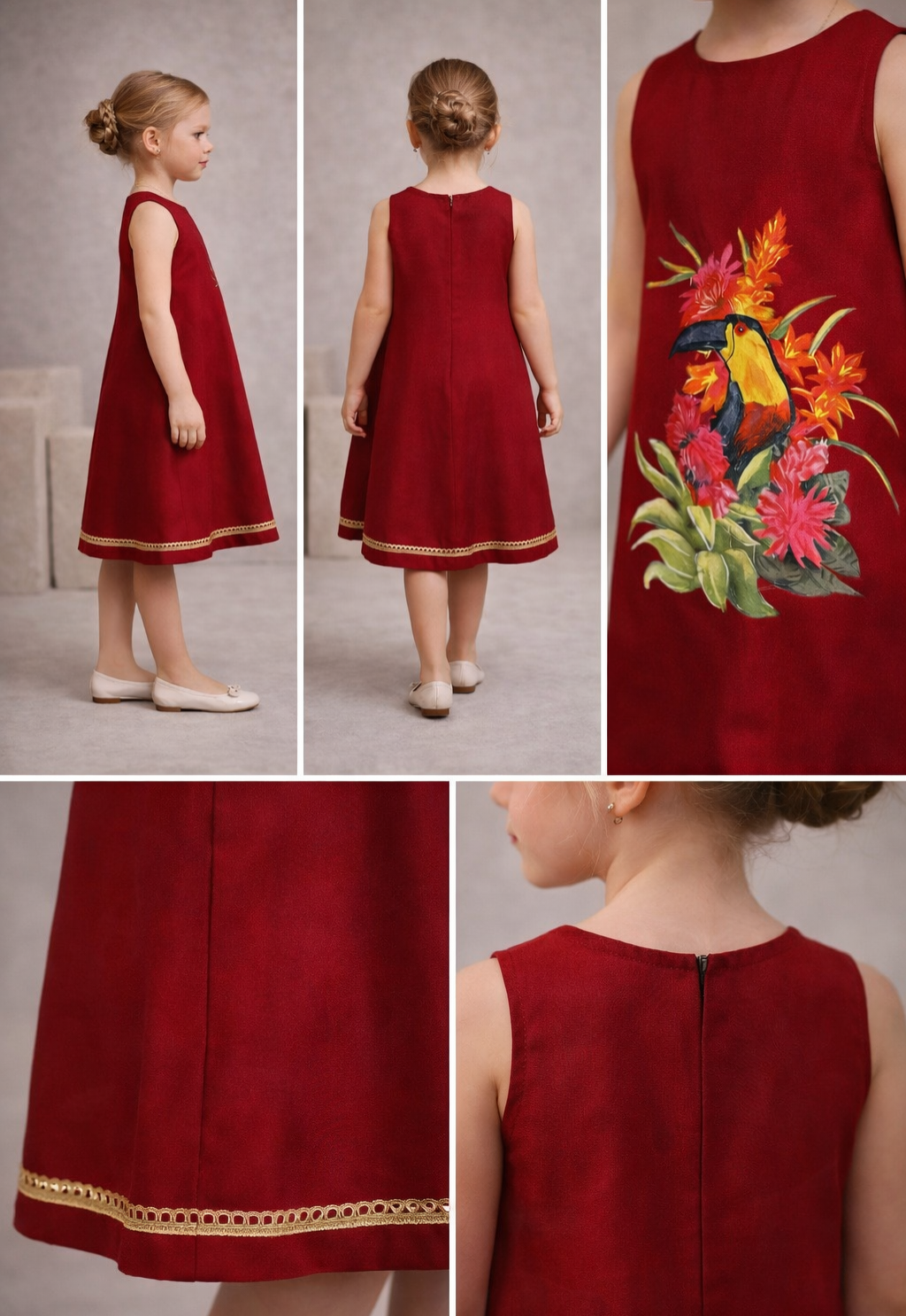 Pre Order: The Royal Toucan Dress