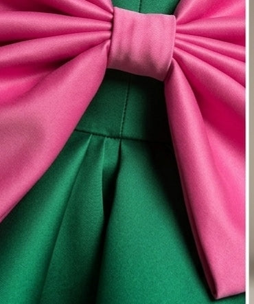 Pre Order: Jewel Bow Princess Gown