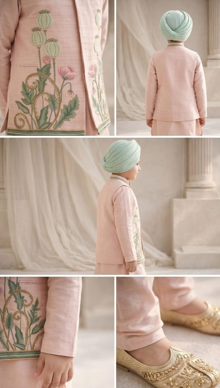 RTD Pre Order: Bagh-e-Bahar Designer Embroidered Kurta Set With Jacket