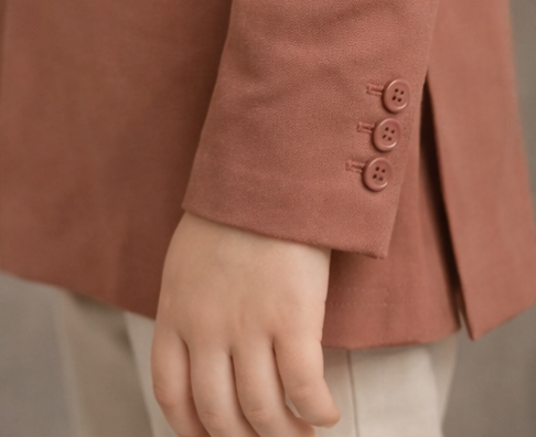 Pre Order: Solar Dune Embroidered Sherwani And Pant