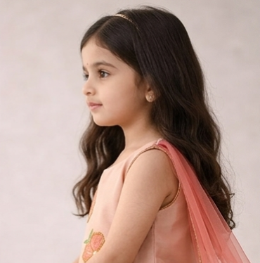 Pre Order: Peach Gulbahaar Set