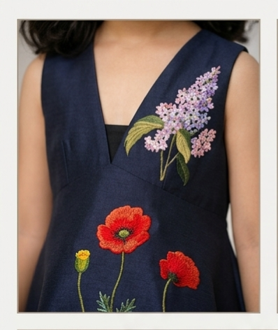Pre Order: Midnight Garden Dress