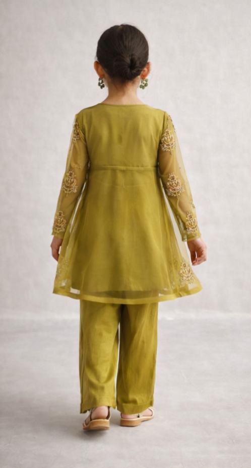 Pre Order: Olive Noor Sharara Set