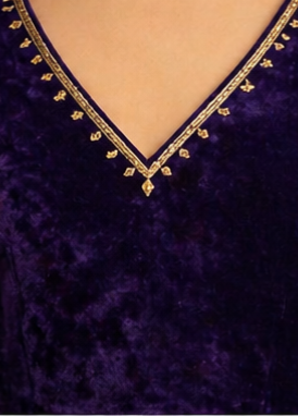 Pre Order: Royal Jamuni Velvet Lehenga Set