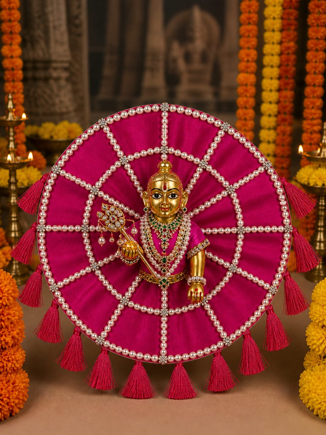 Rajwadi Gulabi Poshak