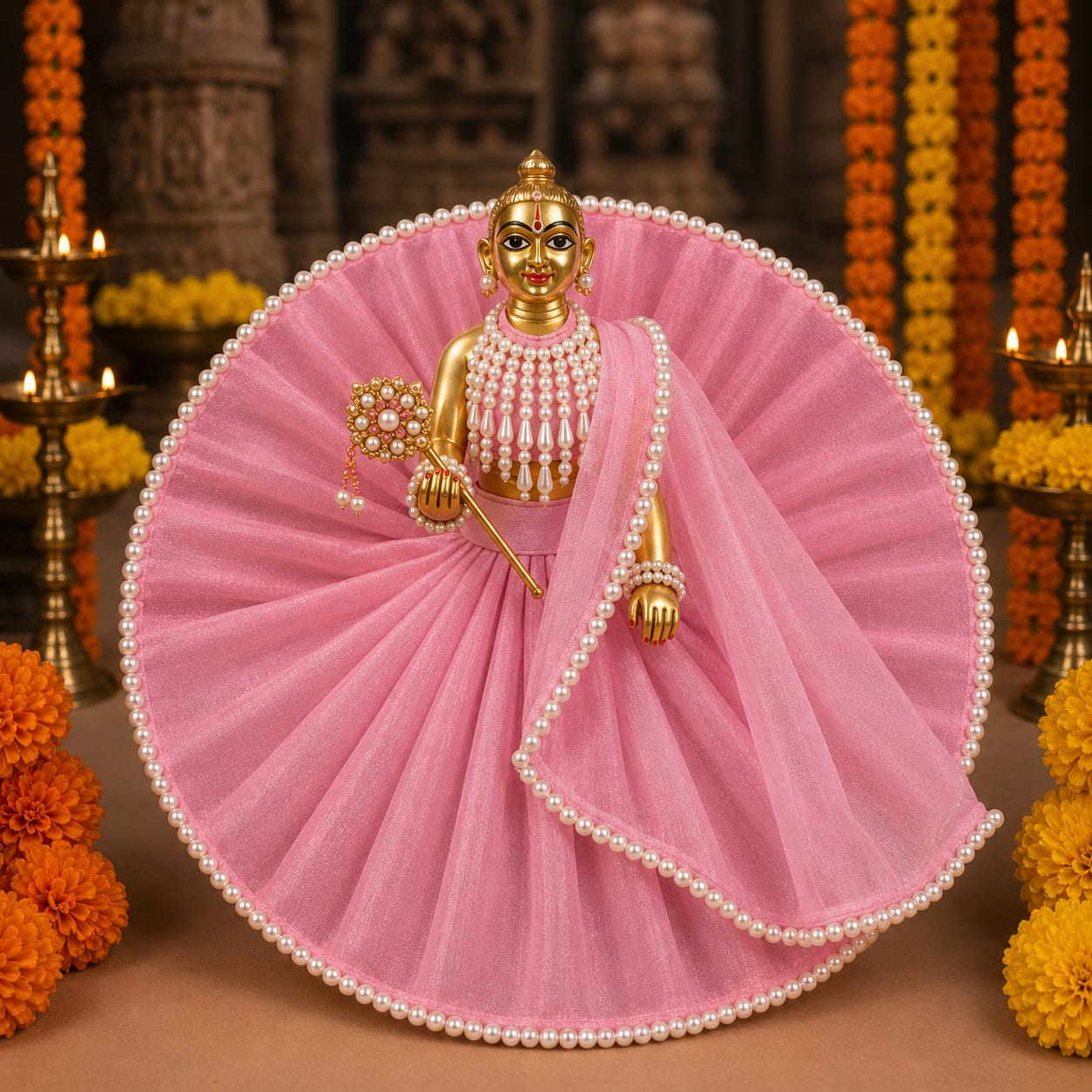 Kamalini Radha Ji Poshak