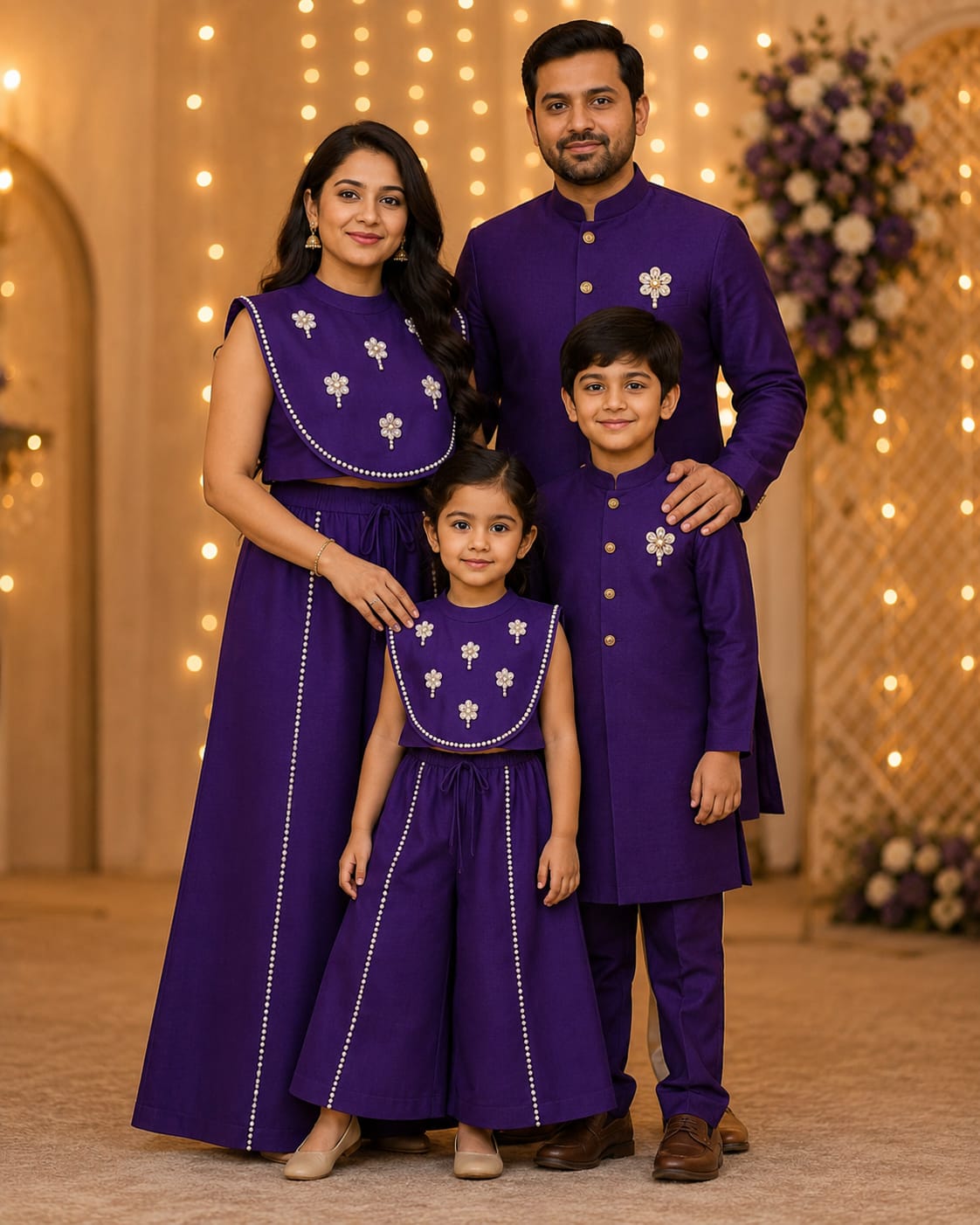 Boy : Midnight Violet Family Duo