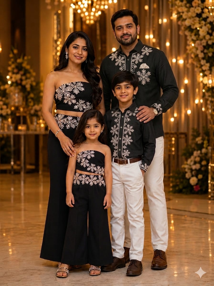 Girl : Starlit Black Family Duo