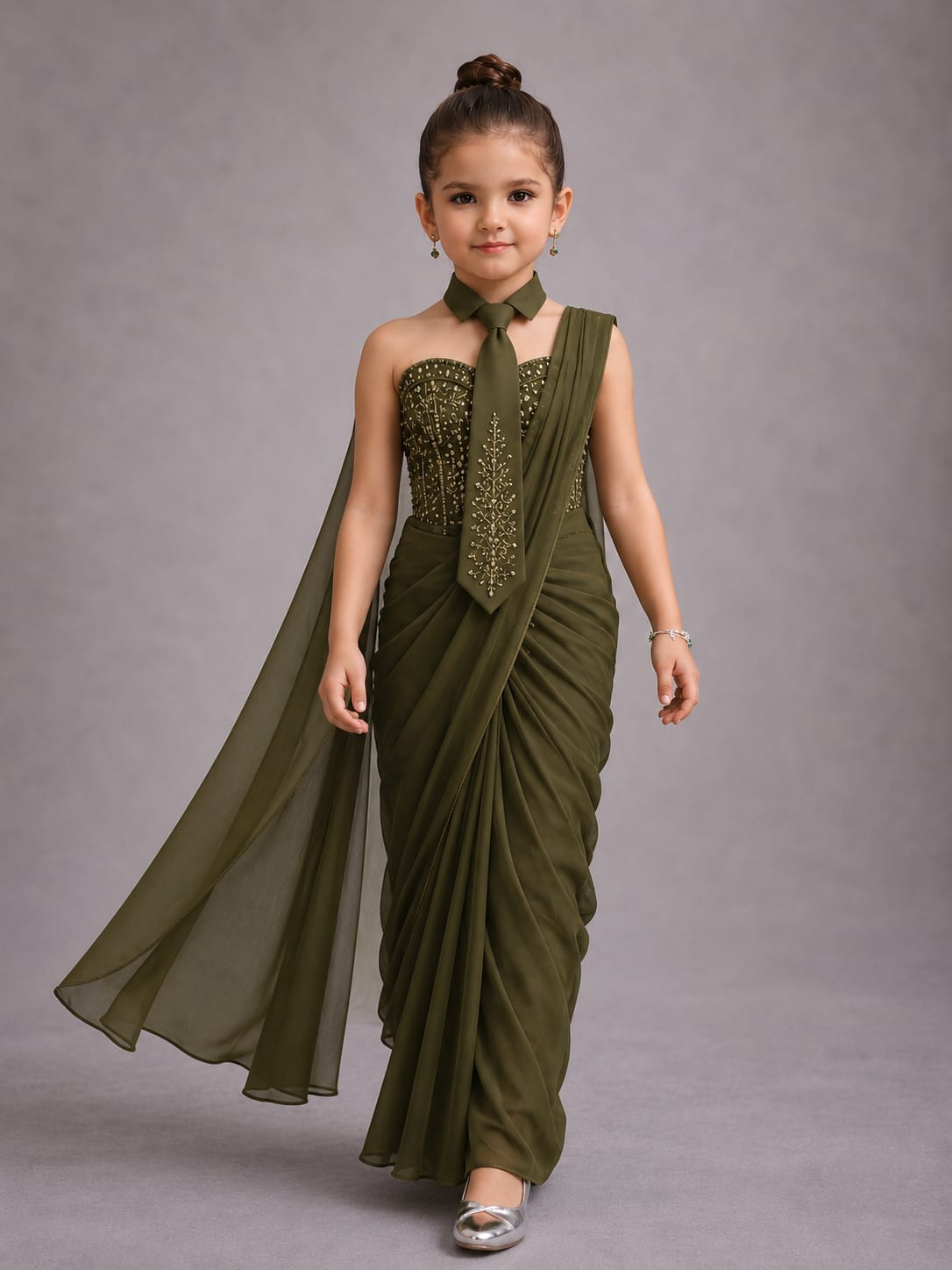 Pre Order: Olive Royale Designer Saree