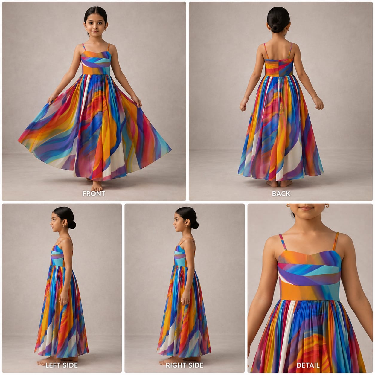Pre Order: Rainbow Rhapsody Gown