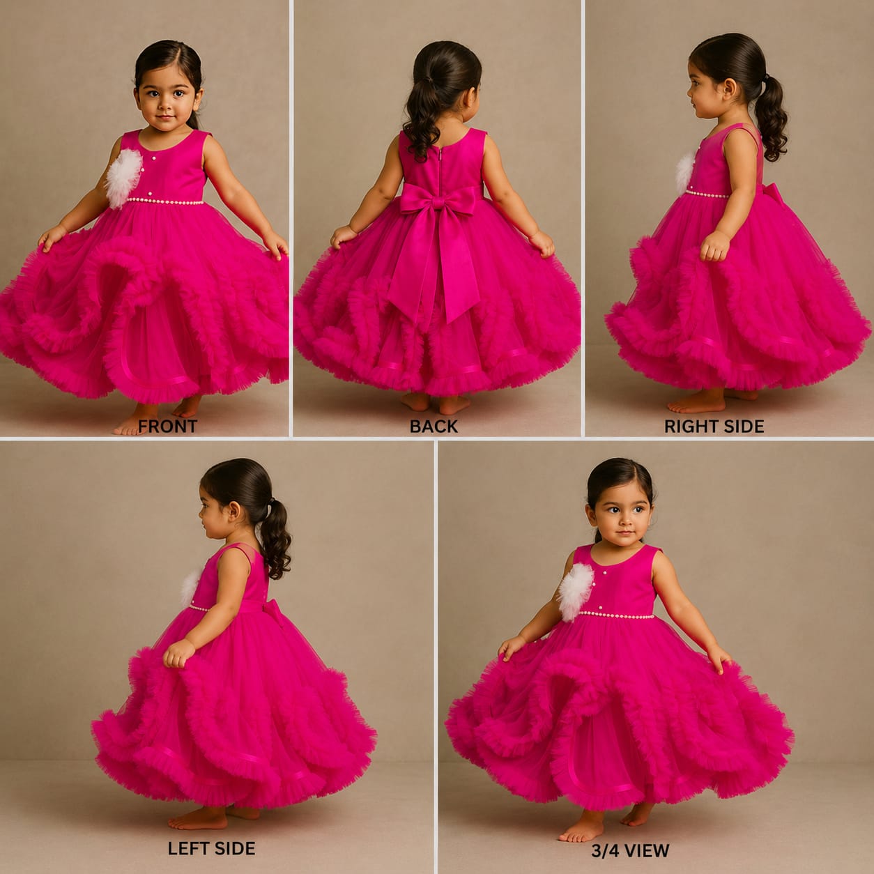 Pre Order: Flamingo Gown