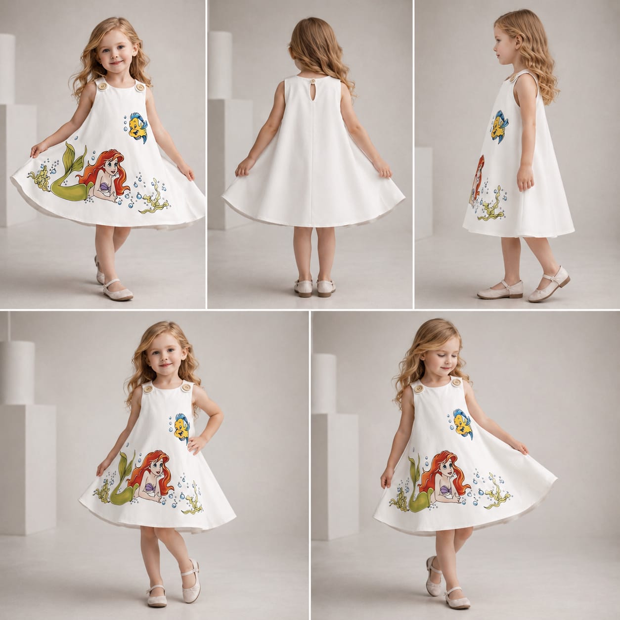 Pre Order: Ocean Princess Twirl Dress