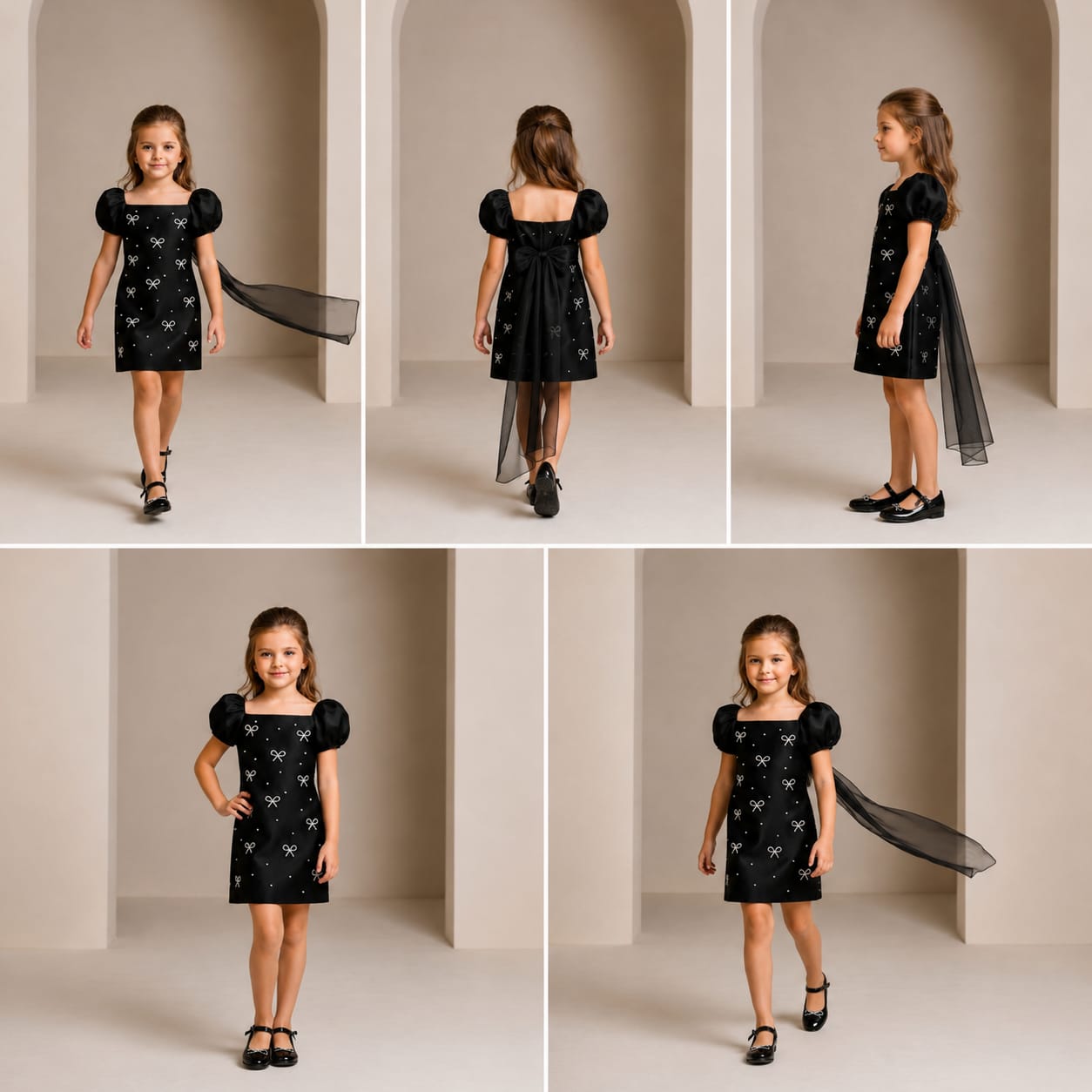 Pre Order: Black Bow Dress