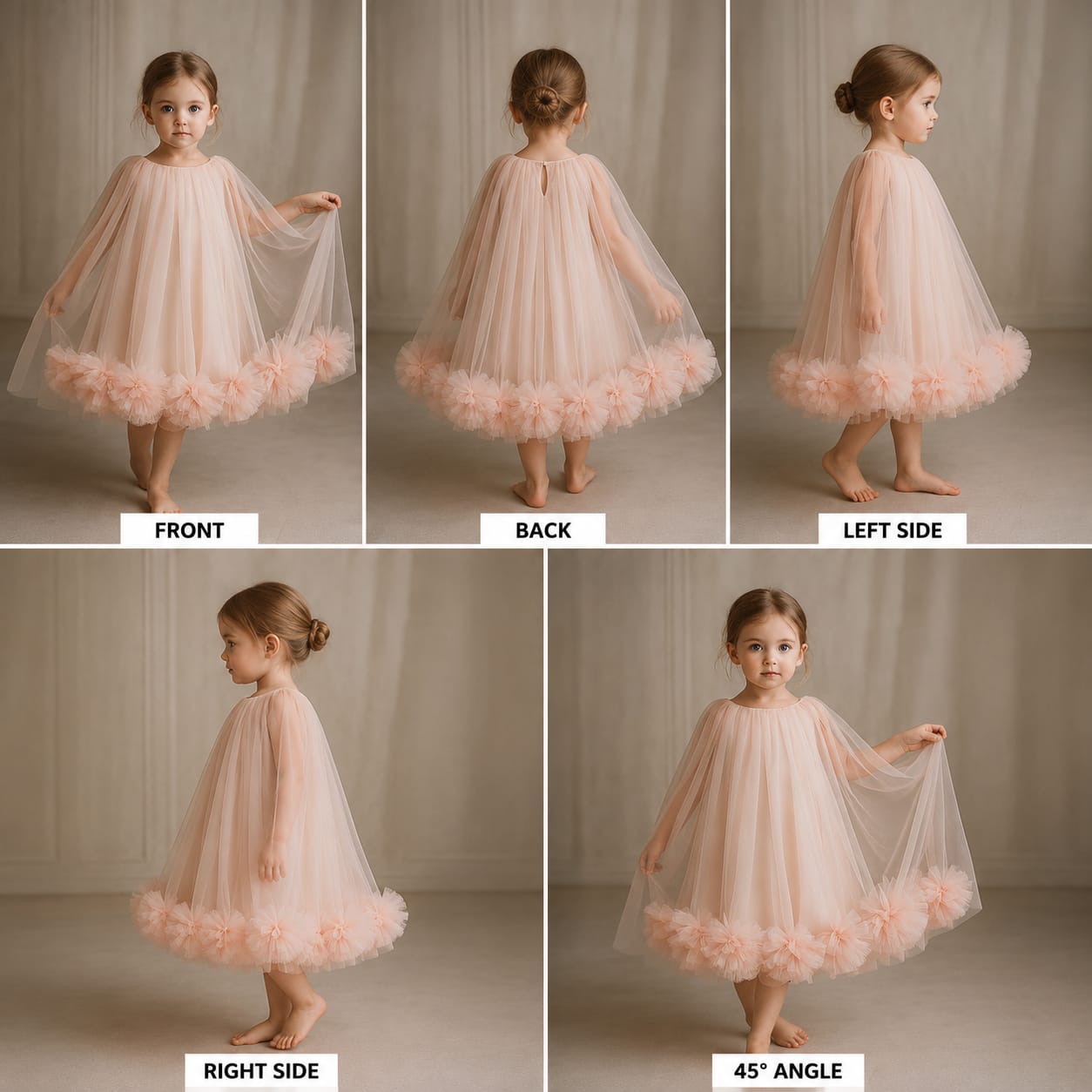 Pre Order: Fancy Ruffled Frilly Net Dress