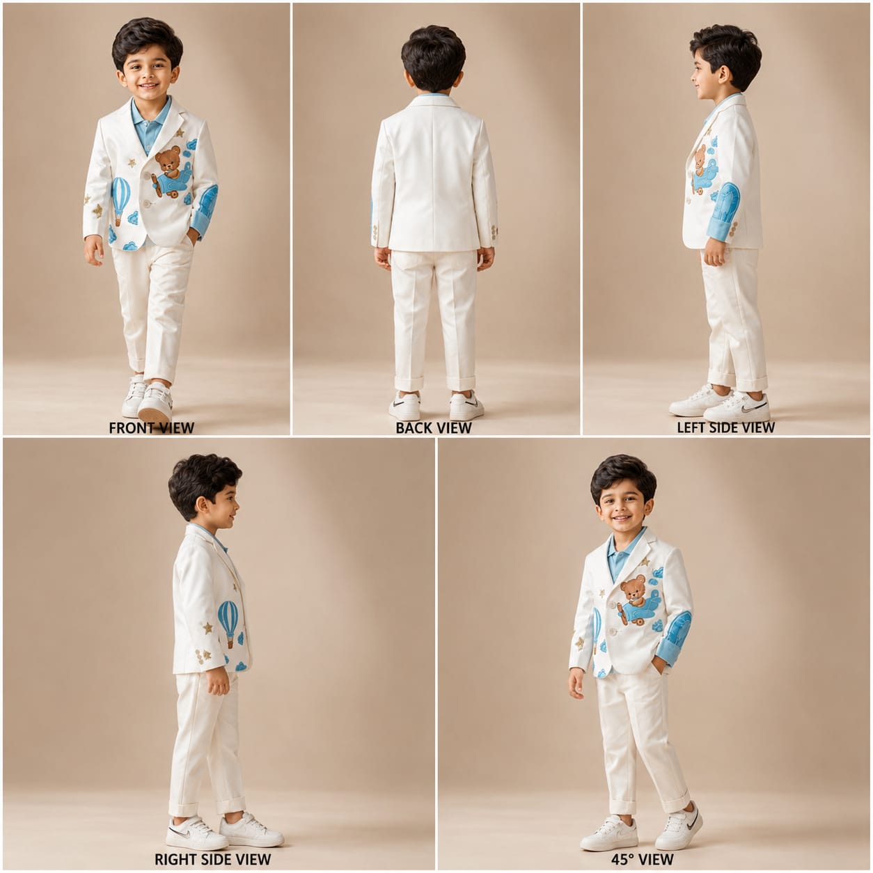 Pre Order: Teddy Sky Blazer Set