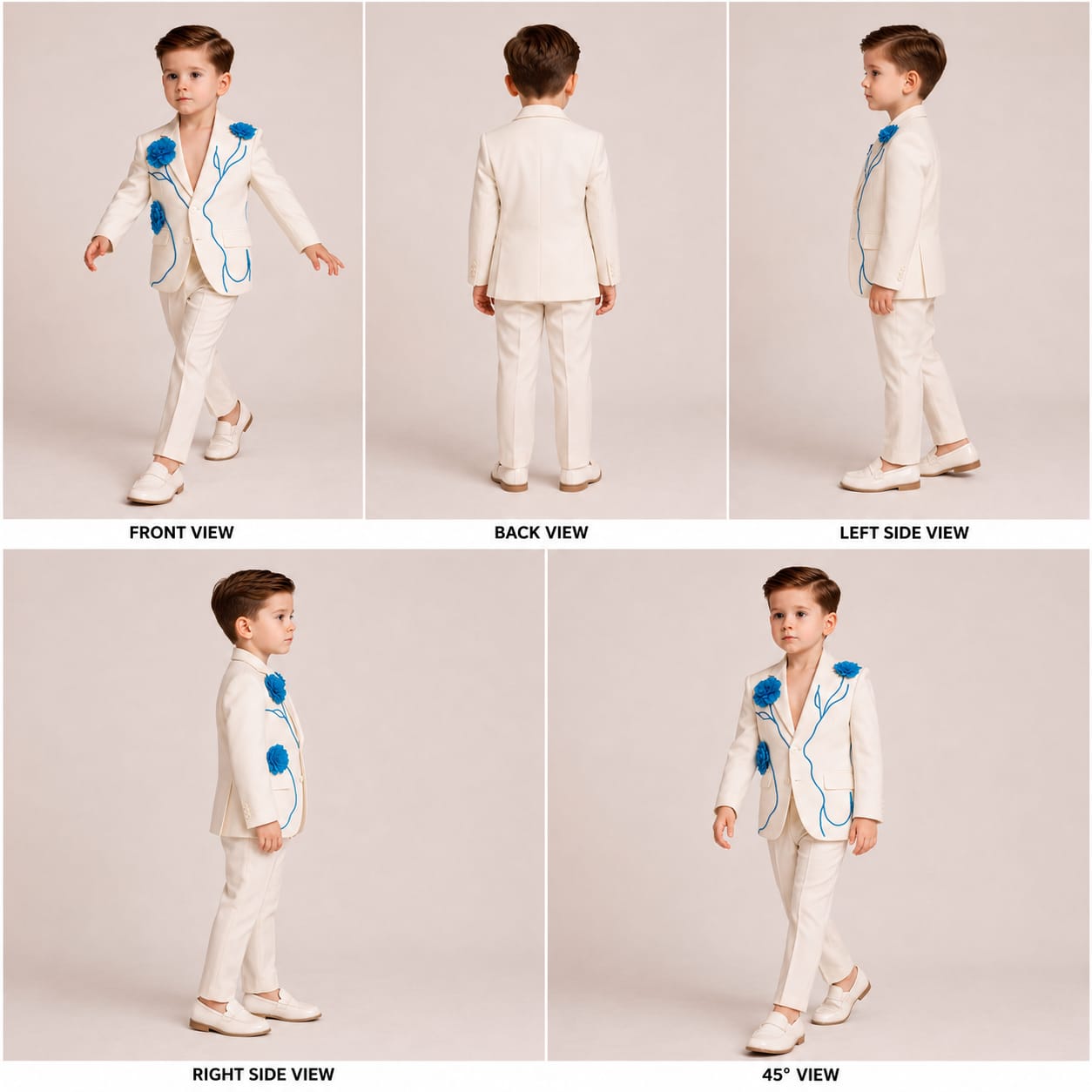 Pre Order: White Bloom Sherwani And Pant
