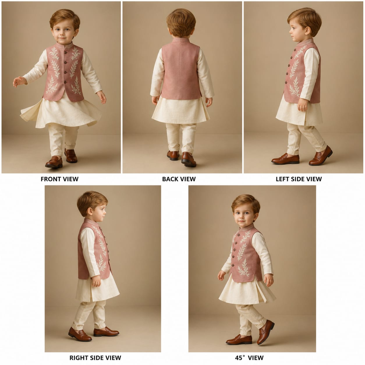 Pre Order: Blush Royale Embroidered Sherwani And Pant