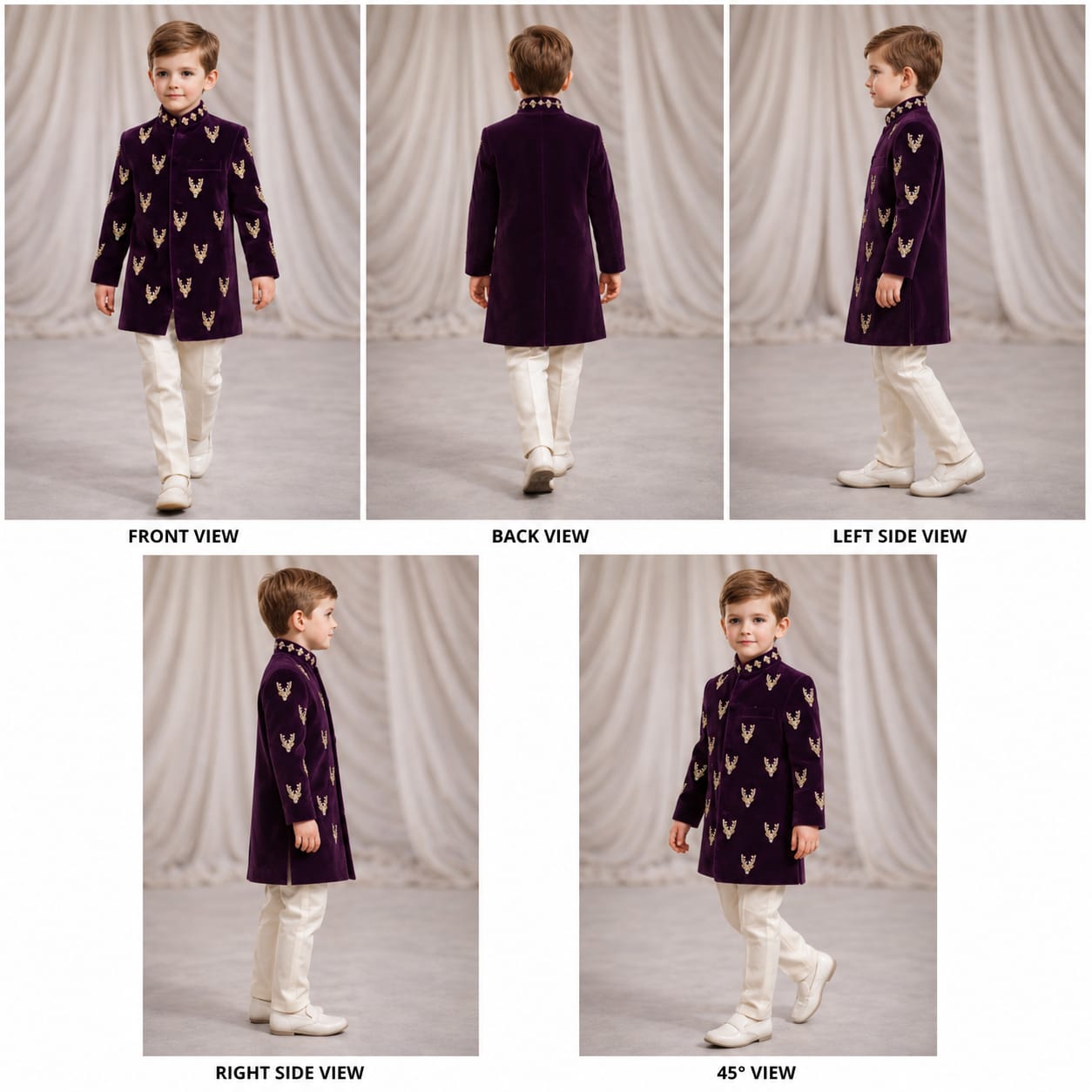 Pre Order: Jamuni Rajsi Sherwani
