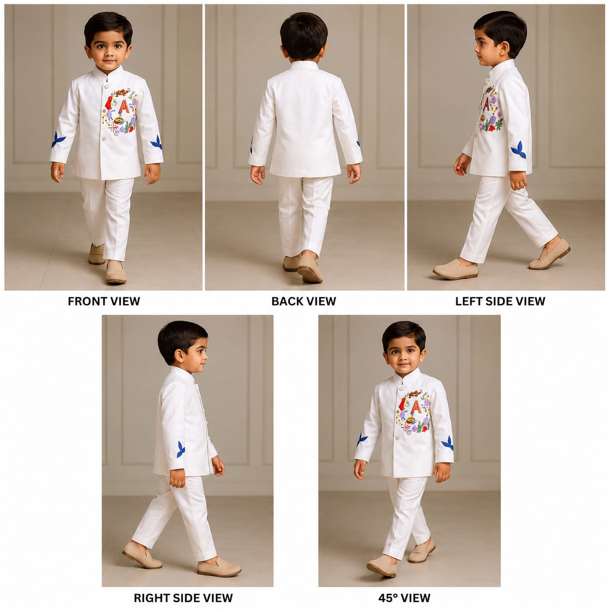 Pre Order: Sealife Embroidered Set