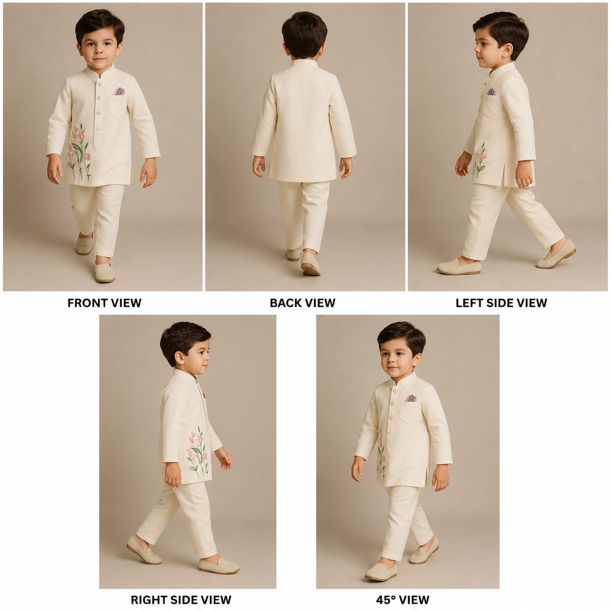 Pre Order: Embroidered Sherwani And Pant