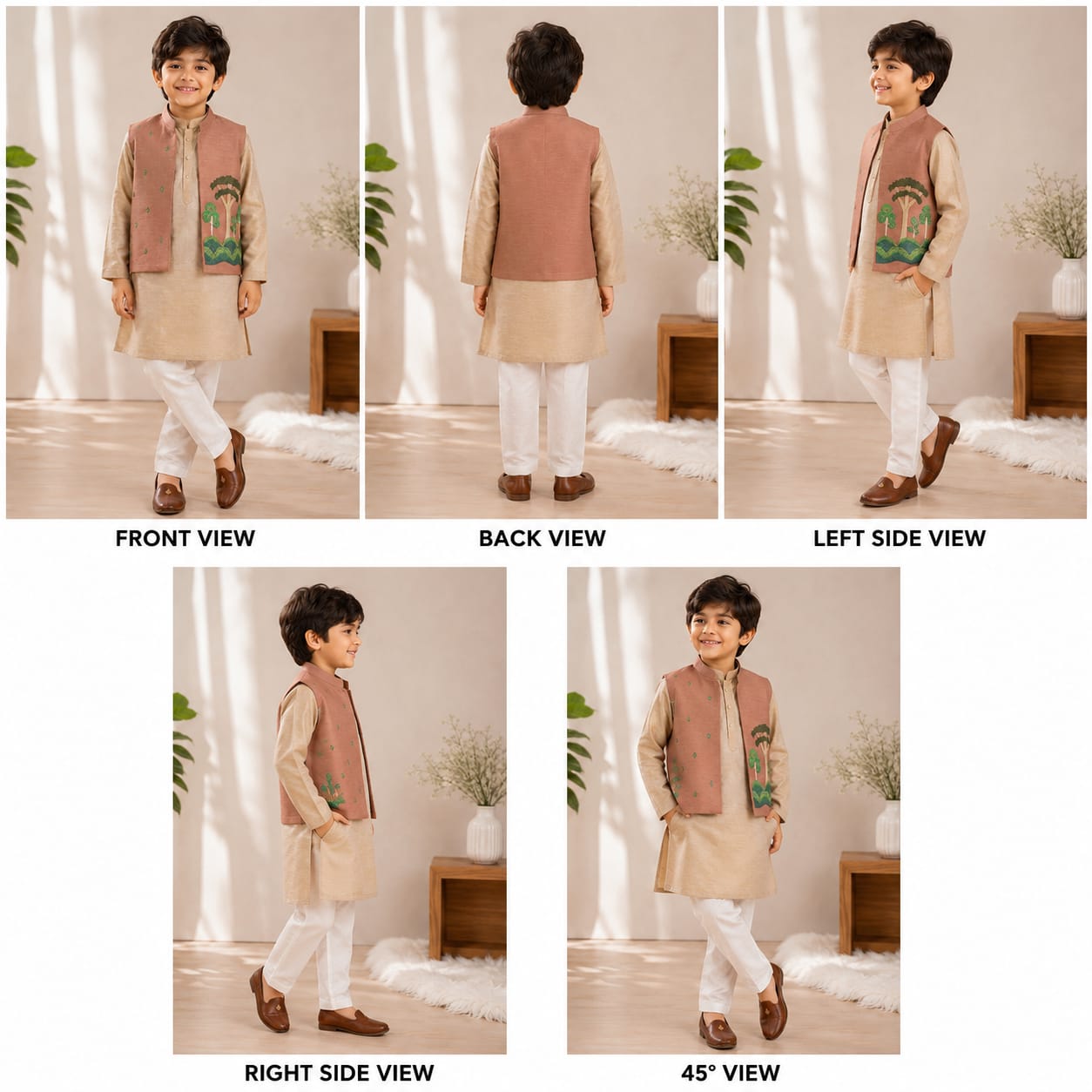 Pre Order: The Woodland Vista Kurta Set