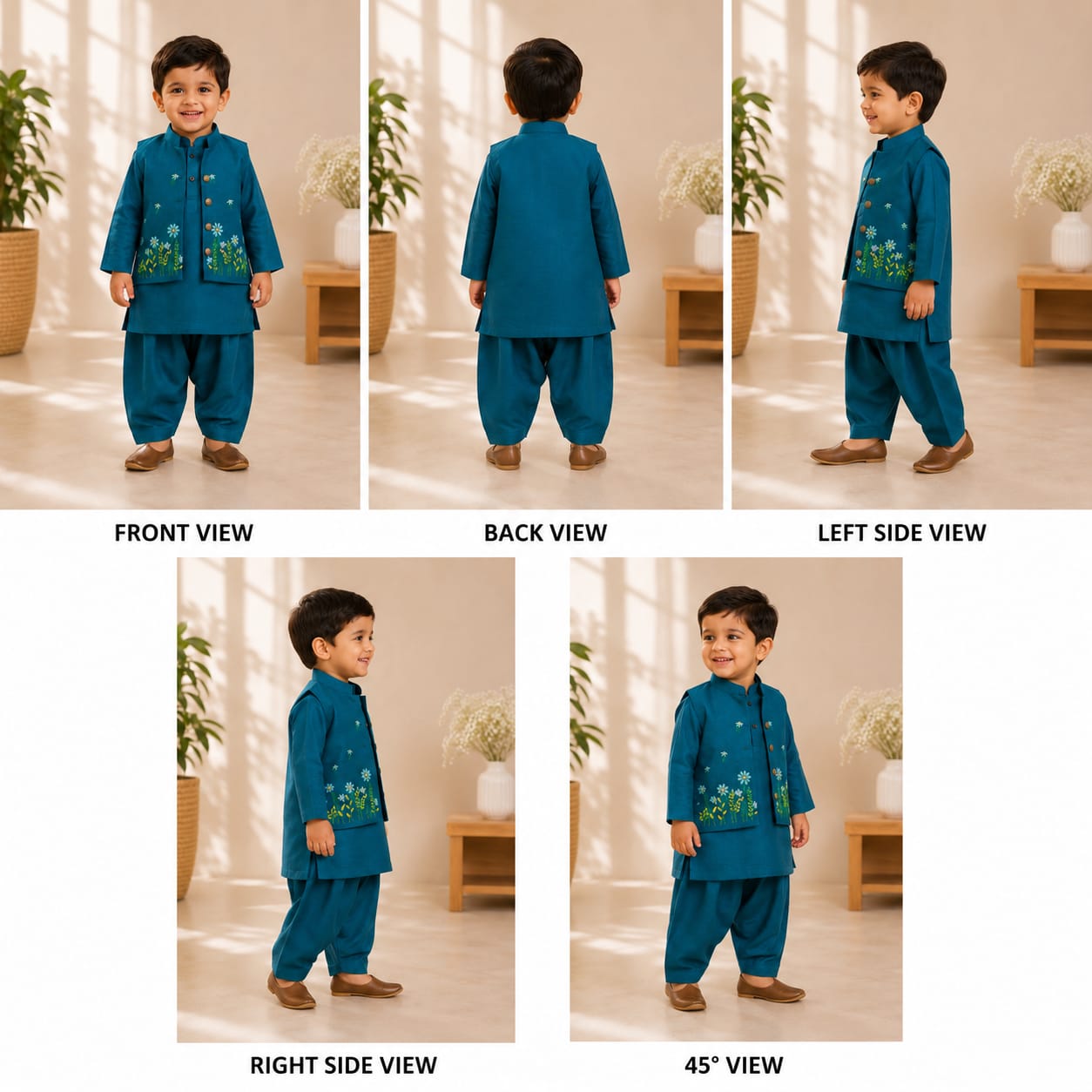 Pre Order: Celebration Blooms Salwar Kameez