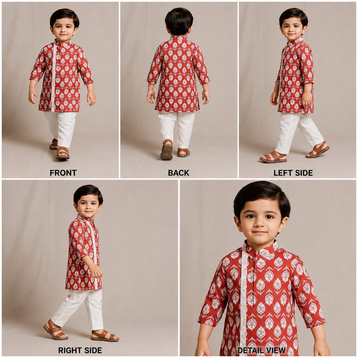 Pre Order: Stylish Printed Kurta And Pyjama
