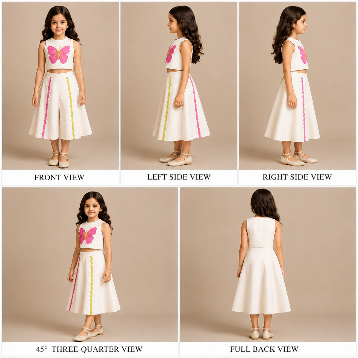 Pre Order: Scalloped Lace Detailed Co-ord Set