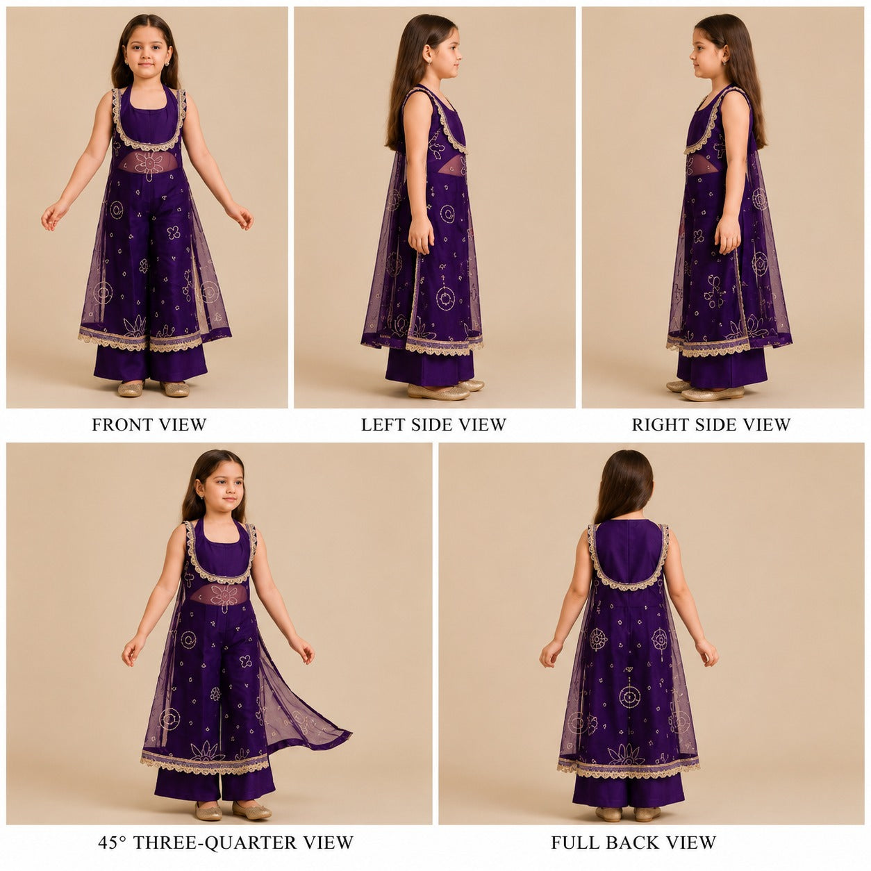 Pre Order: Bandhani Suit Set