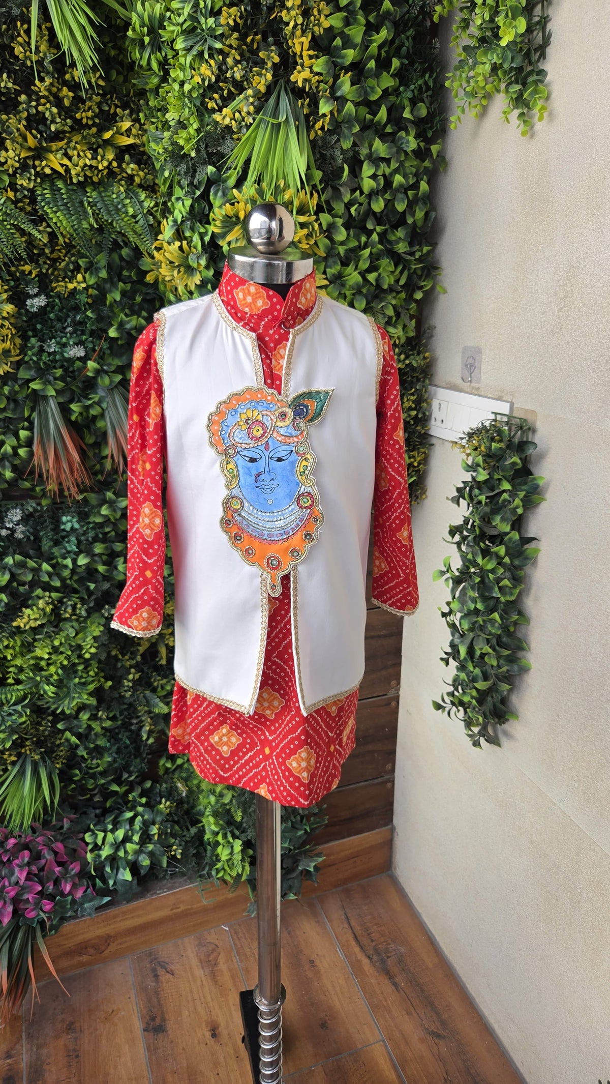 Pre Order: Krishna Vaibhav Dhoti Set