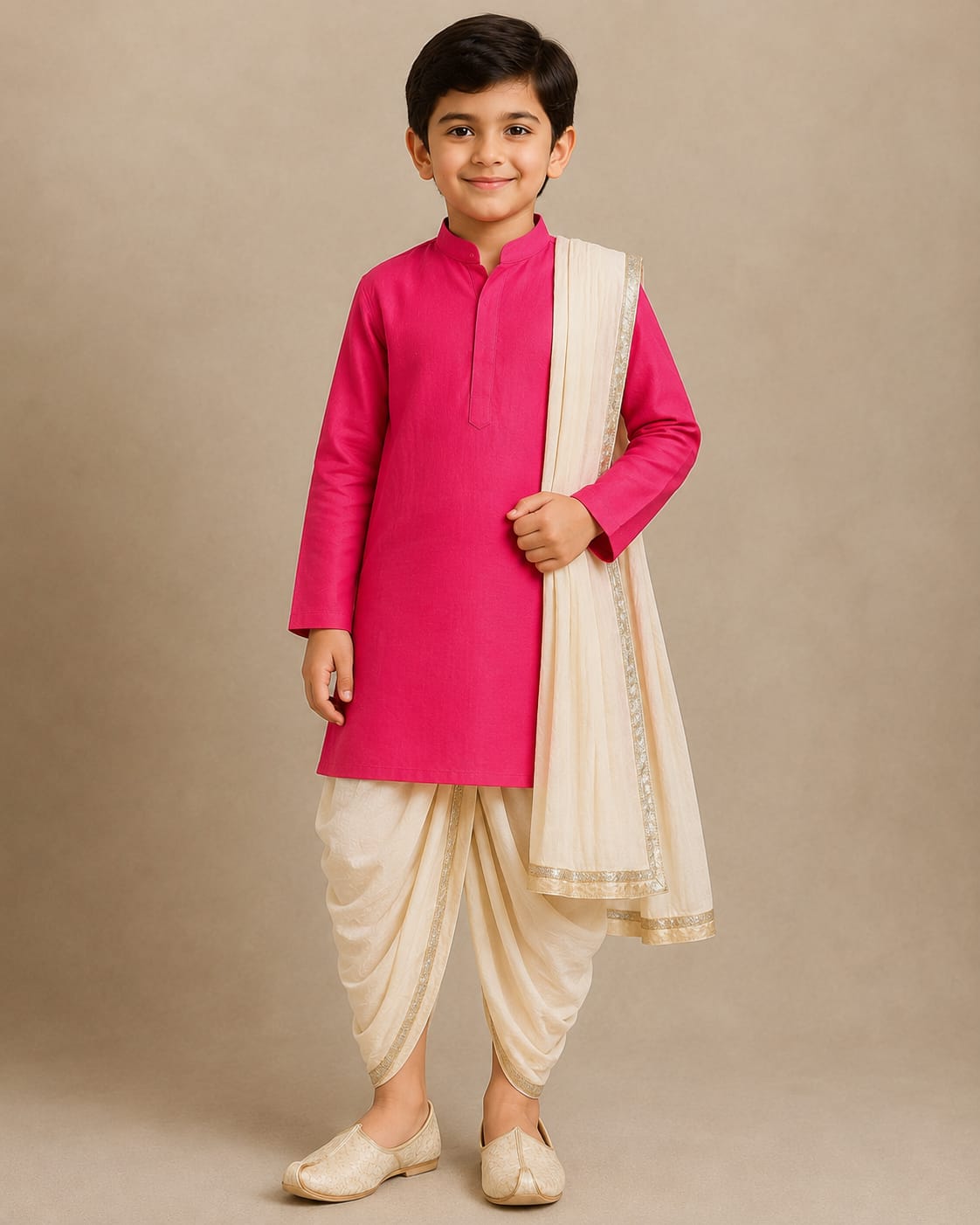 Pre Order: Rangrez Gulabi Kurta Set